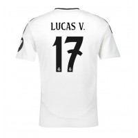 Real Madrid Lucas Vazquez #17 Kotipaita 2024-25 Lyhythihainen